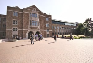 husky union building northwest entrance