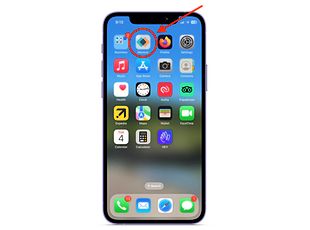 iphone showing mazevo icon