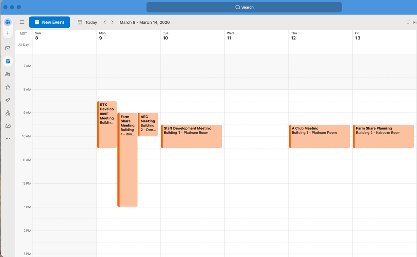 outlook calendar 2026