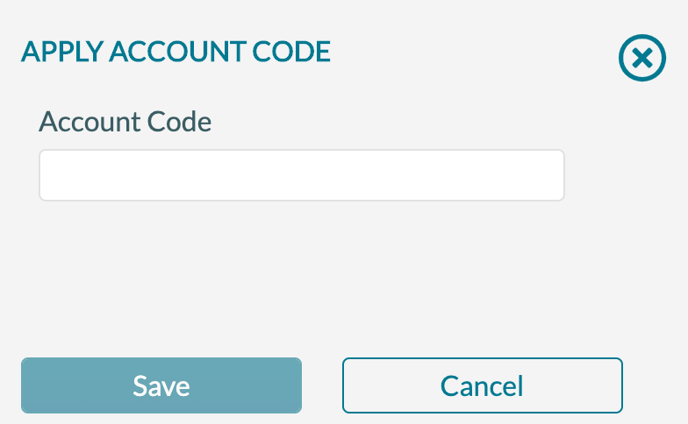 Account Code - 3 Enter Account