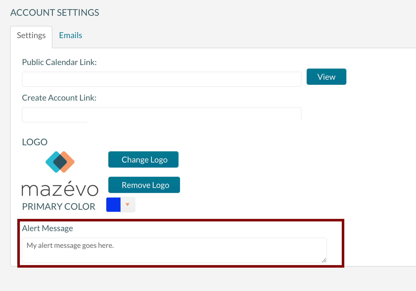 How to Set the Log-in Alert Message