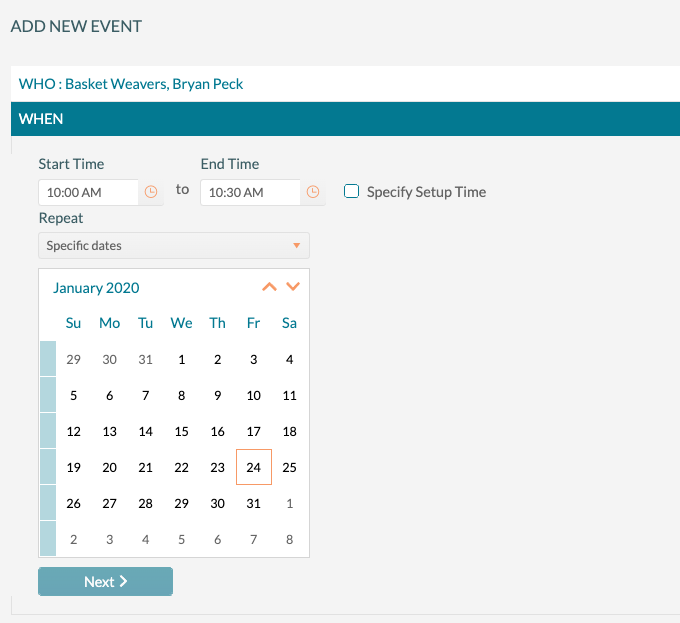 Add event 2.1-1