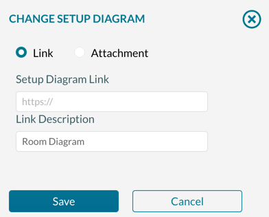 Changing the room diagram on selected bookings 