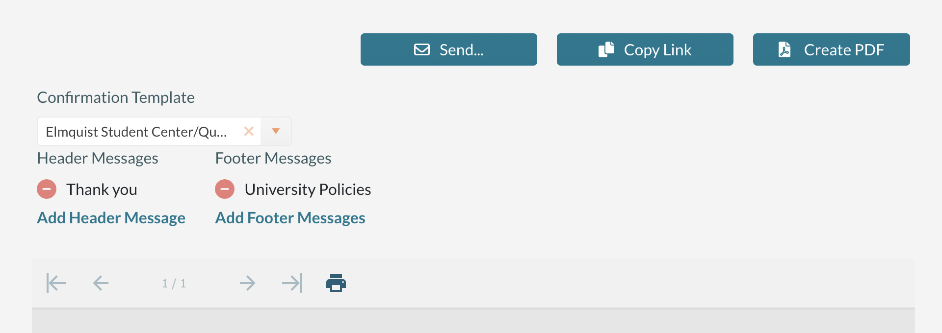 How to Send a Confirmation