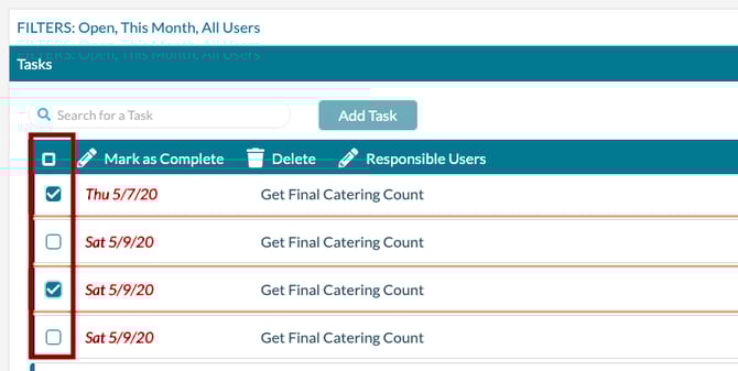 Manage Tasks - Selecting multiple tasks-1