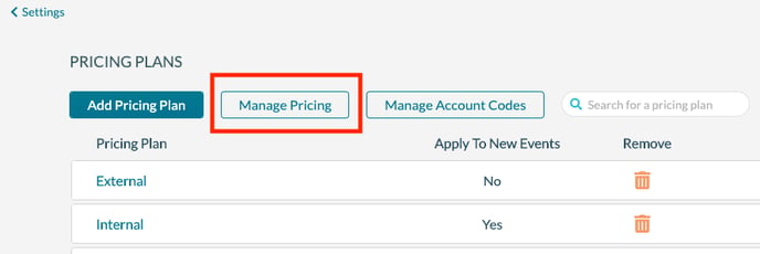 Pricing - Manage 1