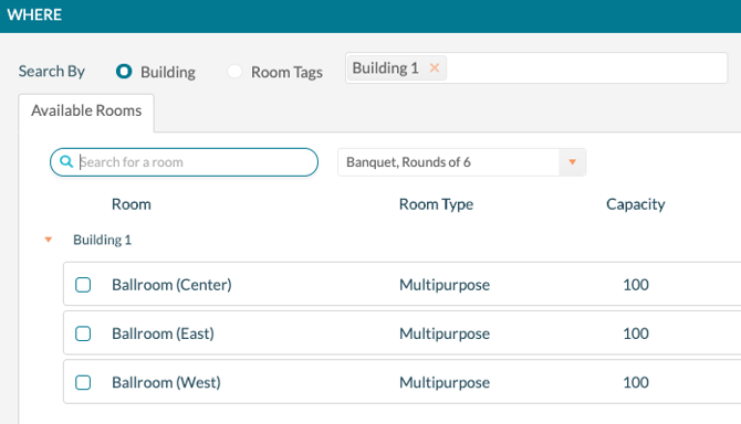 Setup 6 - filtered list