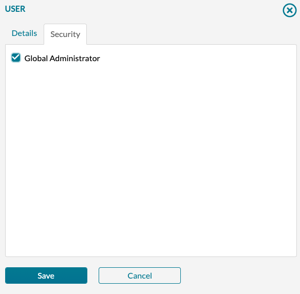 Users - The Global Admin Role