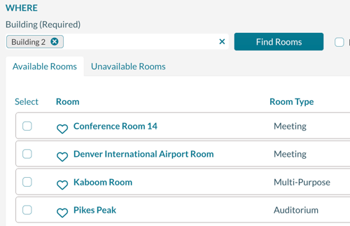 new room type column on add new request