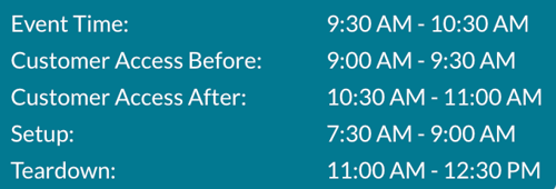 New time information 2026