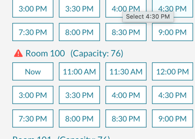 book room caution icon 2026