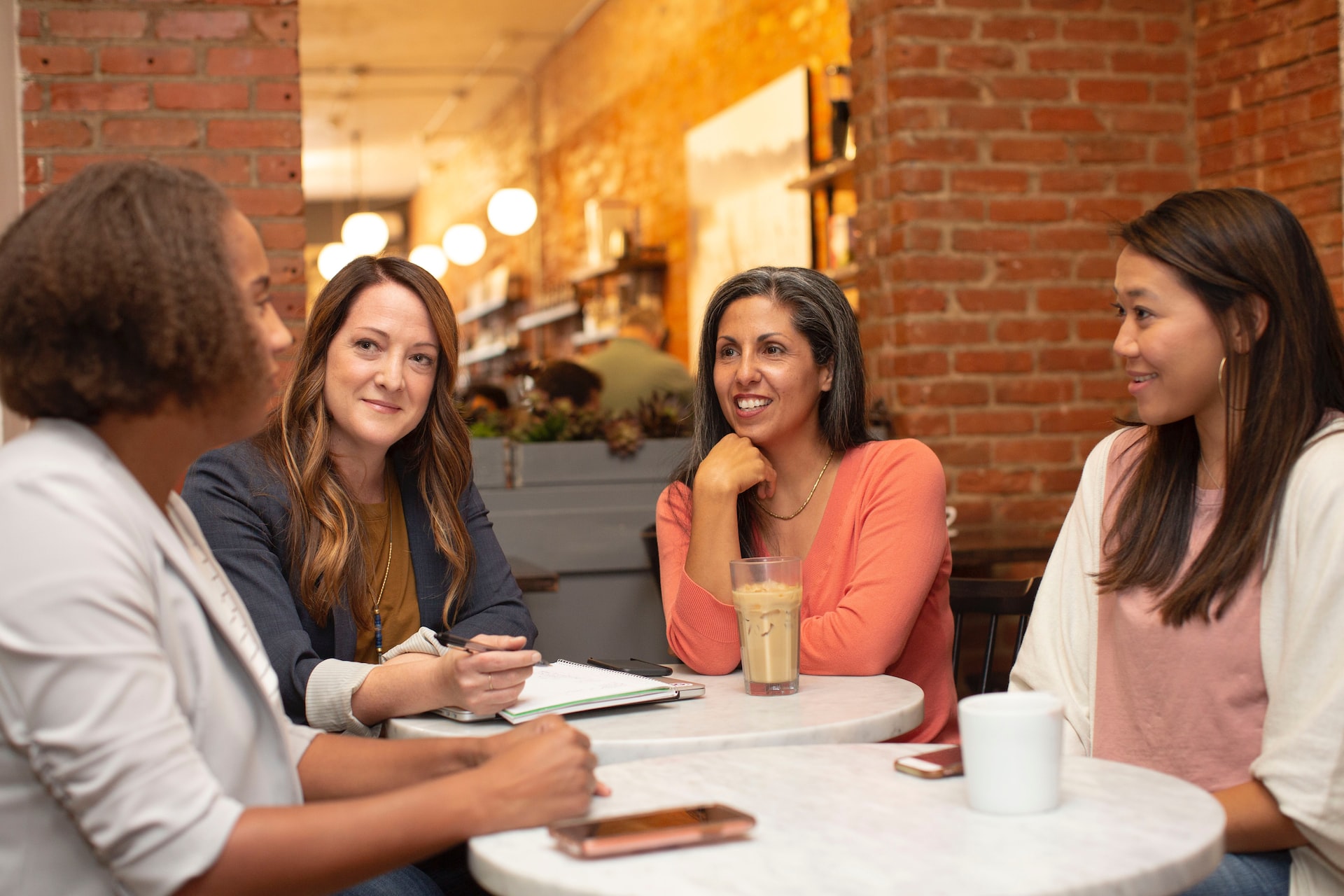 women planning events