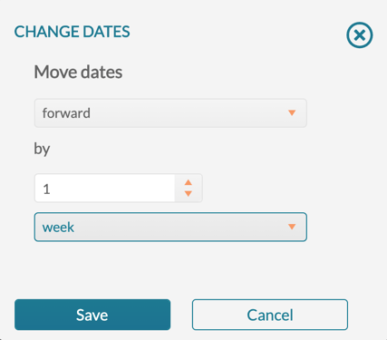 Change Event - Change Date