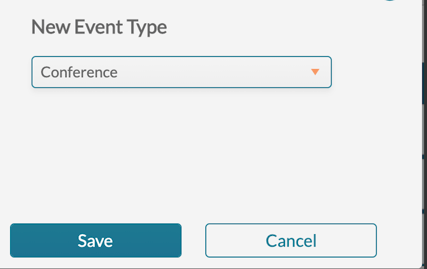 Change event type - select new type(2)