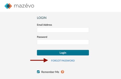 Change password - login screen