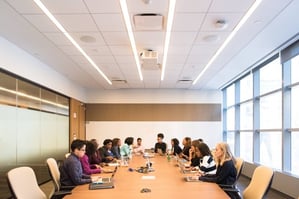Meeting conference table.