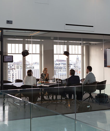 people in meeting room