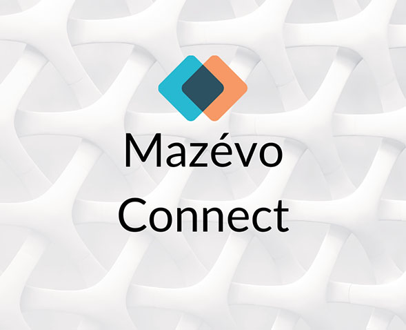 Mazevo connect logo. 