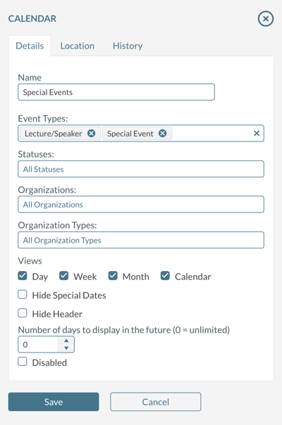 custom calendar settings 2024
