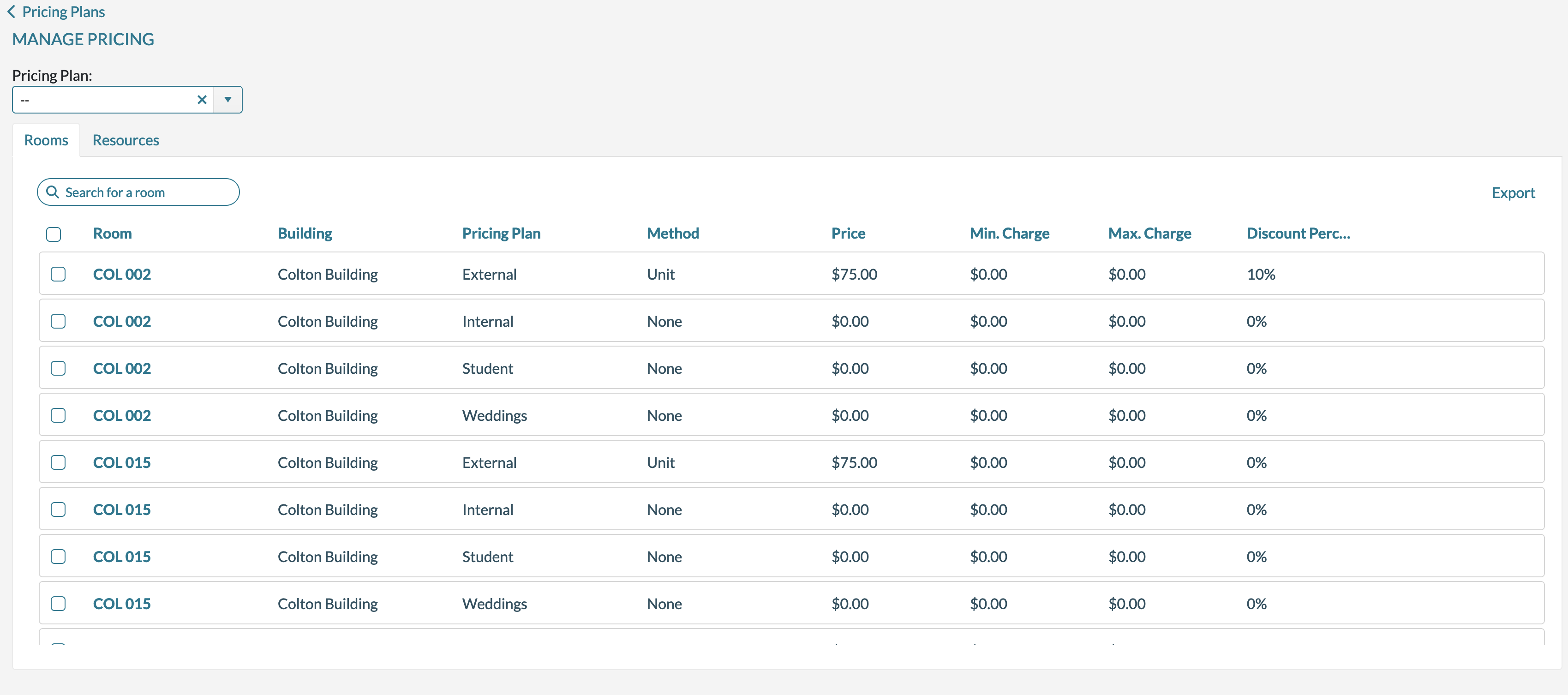 manage pricing page 2024