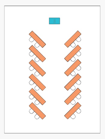 mazevo cheveron room layout