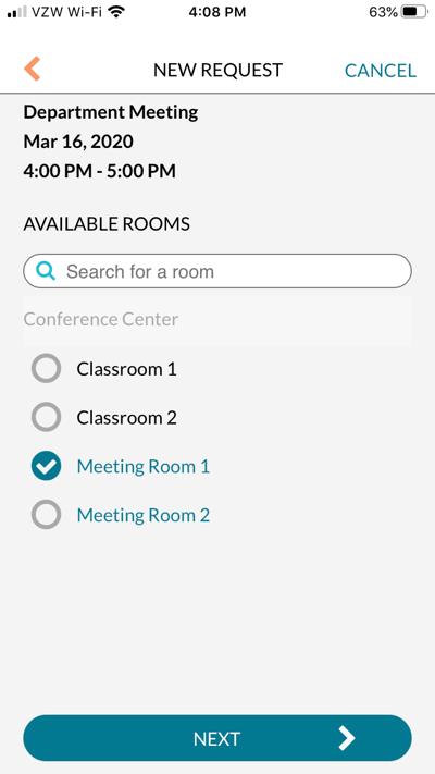 mazevo mobile select rooms