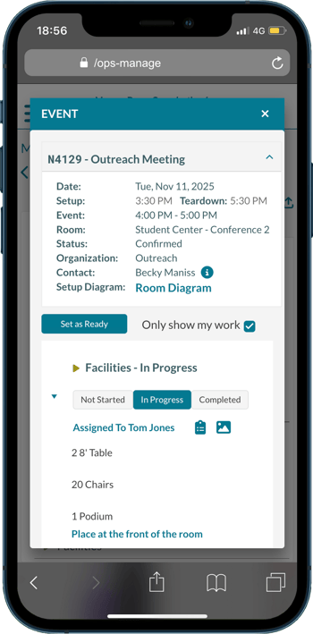 operations detail on phone 2025